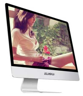 27英寸经典款一体机电脑酷睿i3办公家用设计娱乐电脑整机